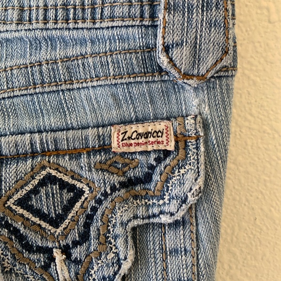 Z. Cavaricci Light Blue Boot Cut Jeans - Picture 10 of 11